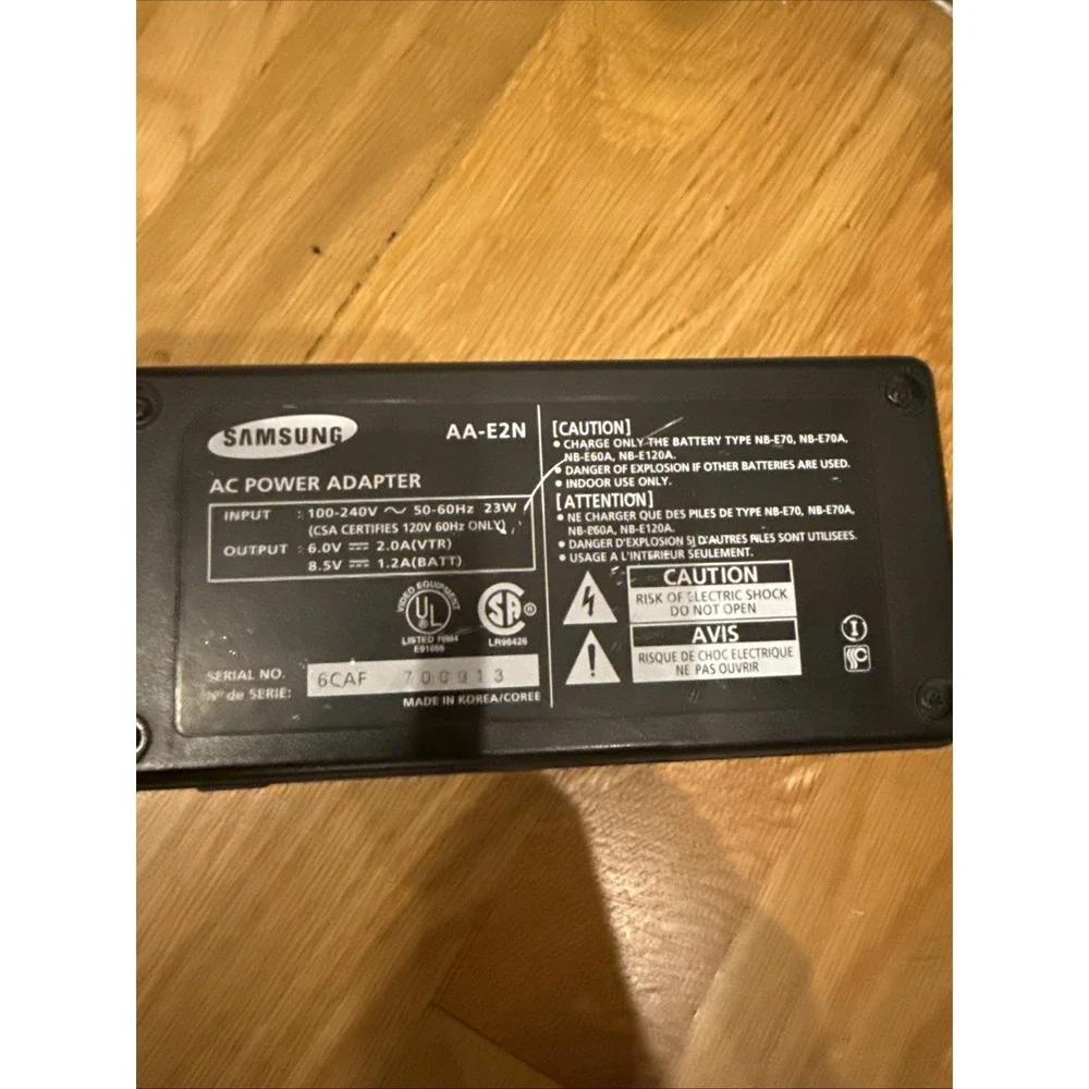vintage ambico camcorder charger & battery 80-9816 6V 1.8 Ah